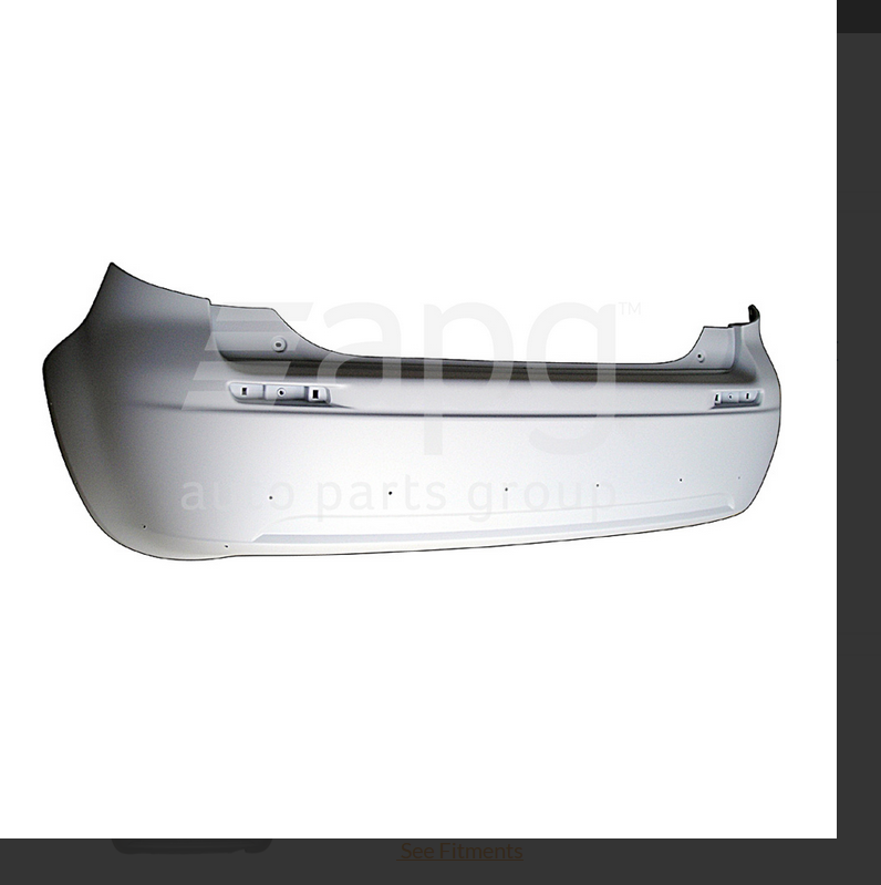 GENUINE REAR BUMPER BAR FOR SUZUKI SX4 1/07-12/09 5-DOOR 2WD/AWD FLARE TYPE SX-4