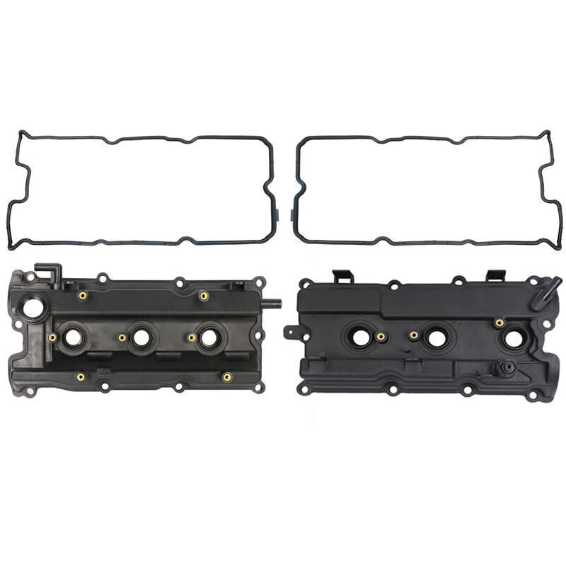 PAIR Engine ROCKER Cover & Gasket SET For Nissan Altima Maxima Murano 3.5L