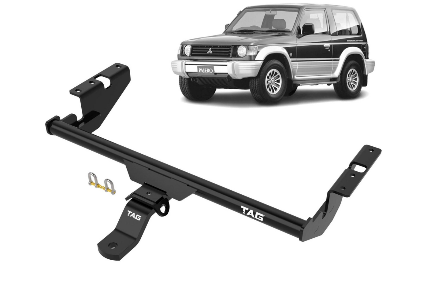 TAG Standard Duty Towbar for Mitsubishi Pajero (01/1991 - 07/1997)