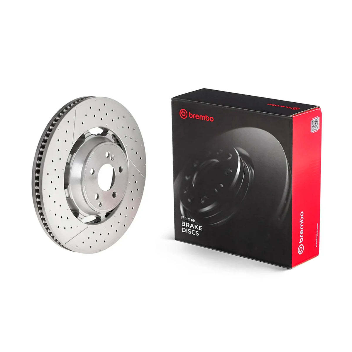 Brembo FRONT Drilled Disc Brake Rotor FOR MERCEDES BENZ AMG  2015-2024 *390MM