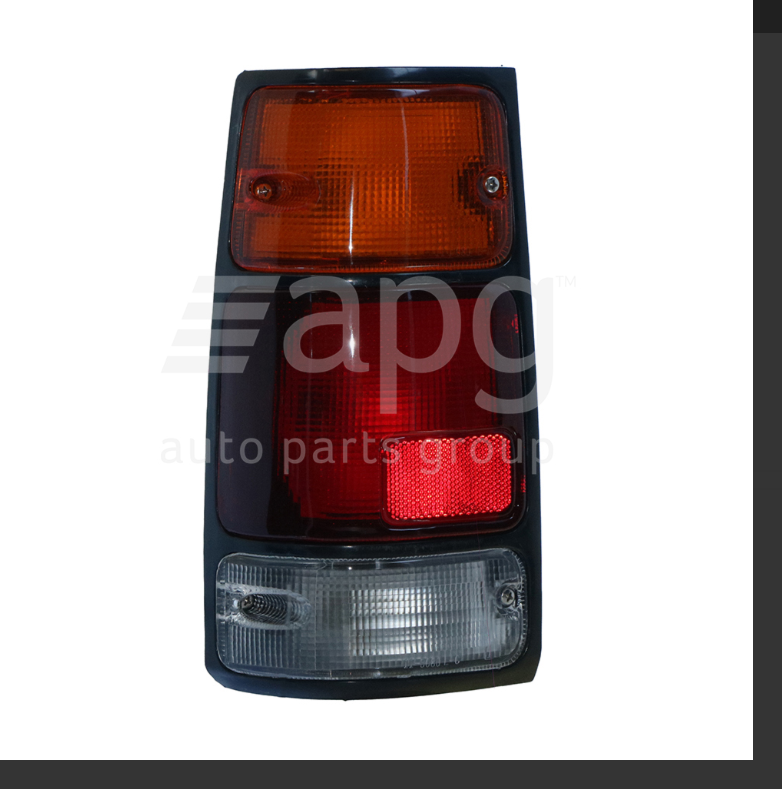 NEW LEFT TAIL LIGHT FOR HOLDEN RODEO TF Style Side-Black Trim 7/1988-2/1997