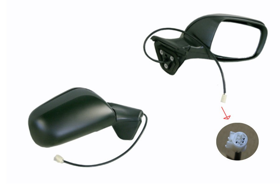 NEW DRIVER SIDE DOOR MIRROR FOR TOYOTA COROLLA HATCH ZRE152 05/07-09/2009 3-PIN