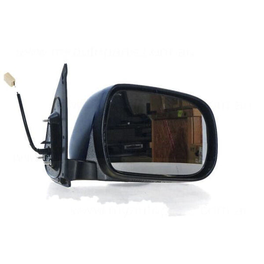 GENUINE RIGHT DOOR MIRROR FOR Toyota Hilux 1/09-6/10 CHROME WITHOUT BLINKER TYPE