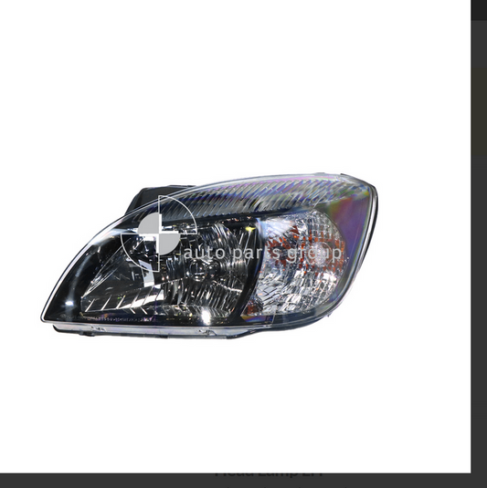 GENUINE LEFT HEADLIGHT FOR KIA RIO JB 7/2009-6/2011 4/5-D00R BLACK TYPE