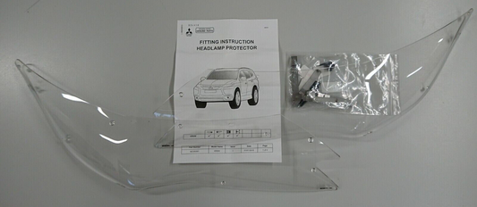 GENUINE NEW HEADLAMP PROTECTORS KIT FOR MITSUBISHI PAJERO QE SPORT 2016-2020