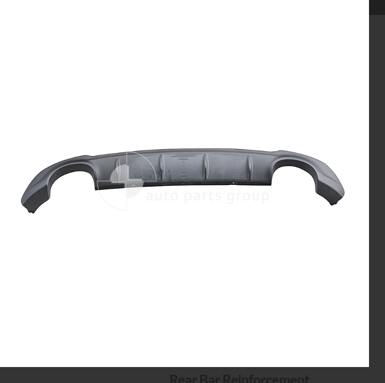 Genuine Rear Bar Apron LOWER MOULD FOR KIA OPTIMA TF SEDAN 9/13-11/15 PLATINUM