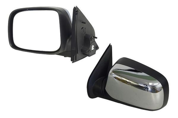 NEW LEFT SIDE DOOR MIRROR FOR HOLDEN COLORADO RC 06/2008-05/2012 CHROME