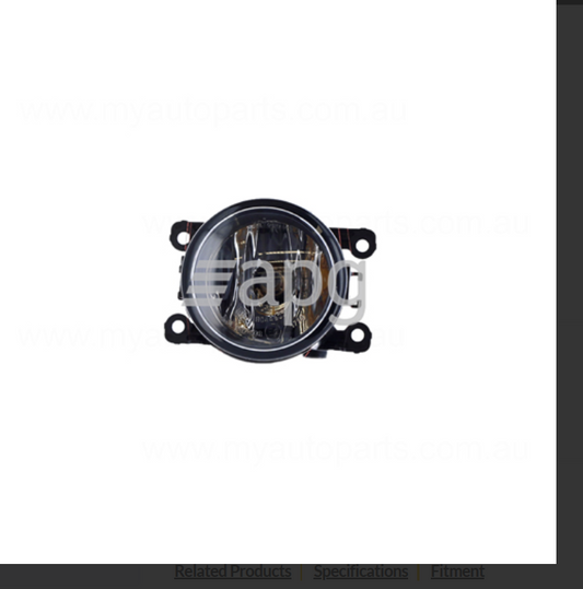GENUINE RIGHT Fog Light SPOT Driving Lamp FOR Suzuki Baleno EW 2/19-4/19 HATCH