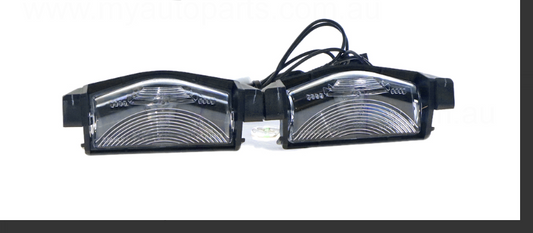 GENUINE REAR NUMBER PLATE LIGHT FOR MAZDA-3 HATCH SEDAN 3/2009-9/2011