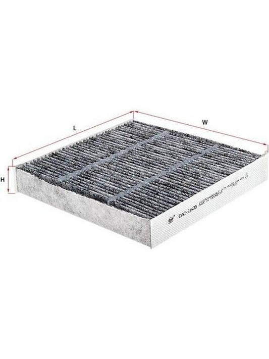 Carbon Activated Cabin Air Filter Fits Honda Jazz, Subaru BRZ, Toyota 86,