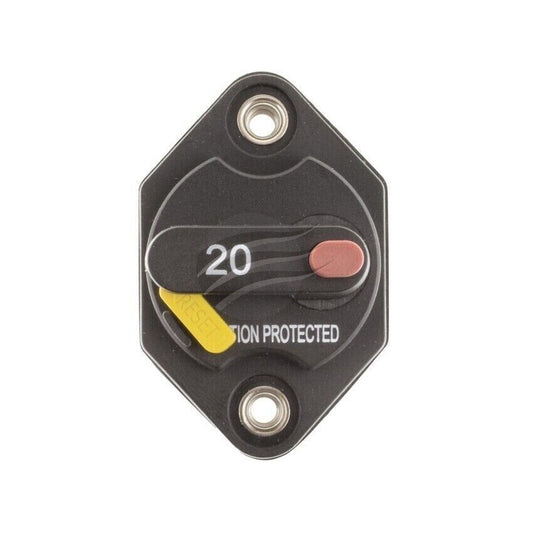 NEW Circuit Breaker 20A 12V H/D Bkt Type 1 Thermal Reset