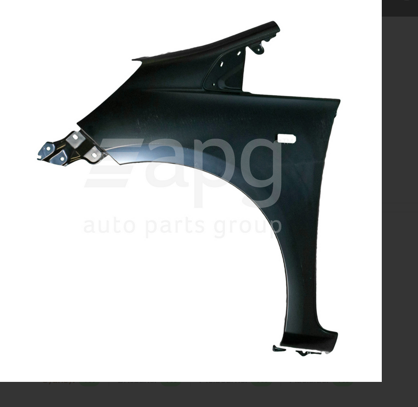 NEW LEFT FRONT GUARD FOR HONDA JAZZ 8/2008-3/2011 HATCH BLINKER HOLE T ...