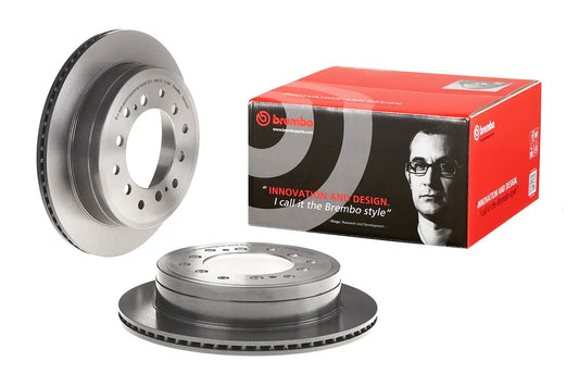 Brembo REAR Disc Brake Rotor FOR Toyota FJ Cruiser 4.0 GSJ15 4WD 2010-2018