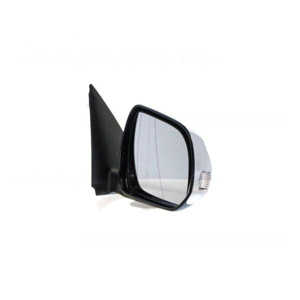 GENUINE RIGHT DOOR MIRROR FOR Toyota Hilux 7/2011-4/2015 CHROME BLINKER TYPE