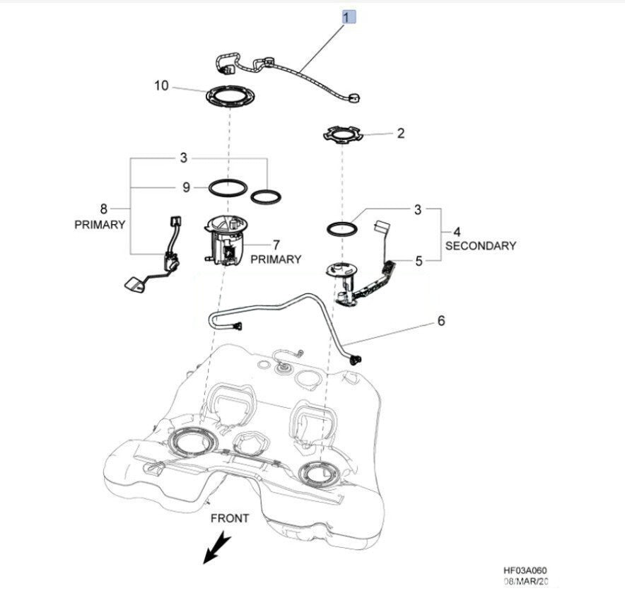 Genuine New Fuel Pump Harness WIRE FOR Holden VF Commodore L77 LFW LFX 2014-ON