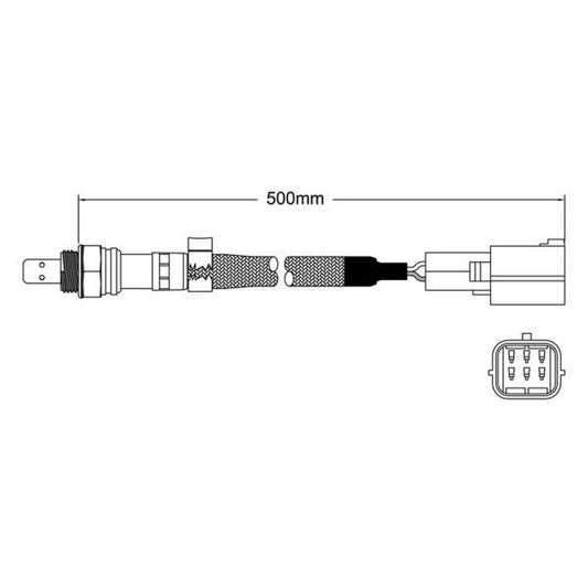 NEW Exhaust O2 Oxygen Sensor FOR Mazda 3 (BK & BL Series) 2.0L (BKEP BLEFW LFDE