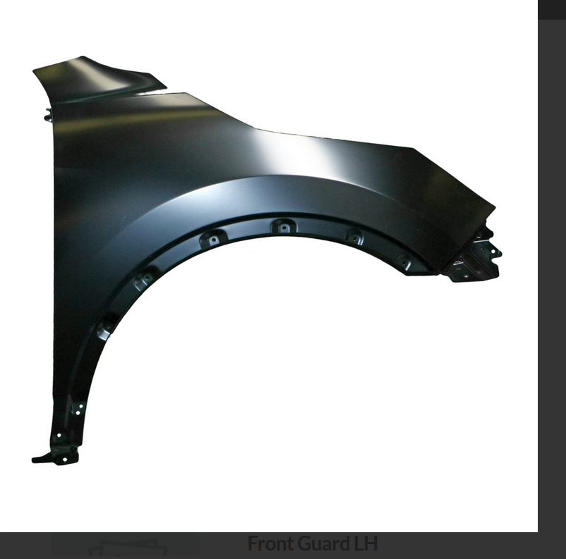 NEW RIGHT FRONT GUARD FOR NISSAN QASHQAI 6/2014-3/2018 WITHOUT BLINKER WITH FLAR