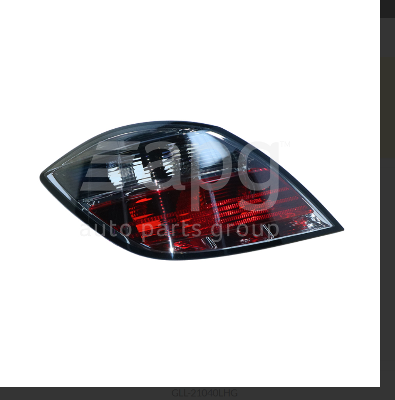 NEW LEFT TAIL LIGHT FOR HOLDEN ASTRA AH HATCH 11/06-8/09 5DR CHASSIS 75086480-