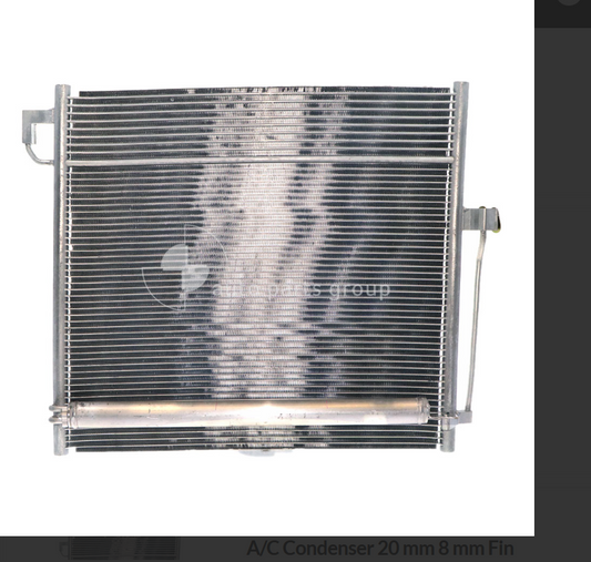 NEW AC CONDENSER FOR MERCEDES BENZ 9/15- ON W/O FRAME 635/567/20 14.3/14.3