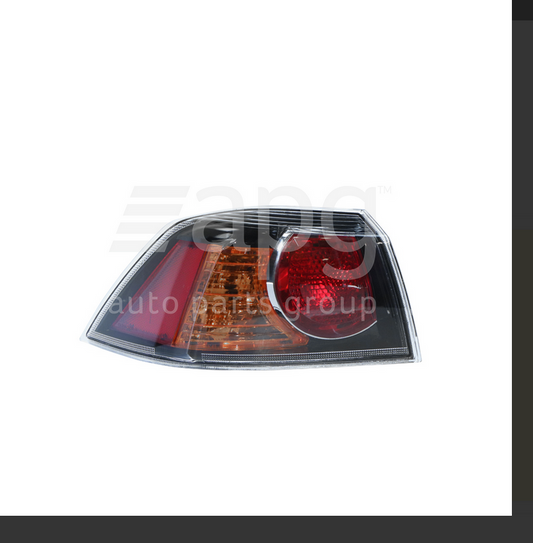 NEW LEFT TAIL LIGHT LAMP FOR Mitsubishi Lancer 8/09-3/14 SEDAN BLACK TYPE ALL