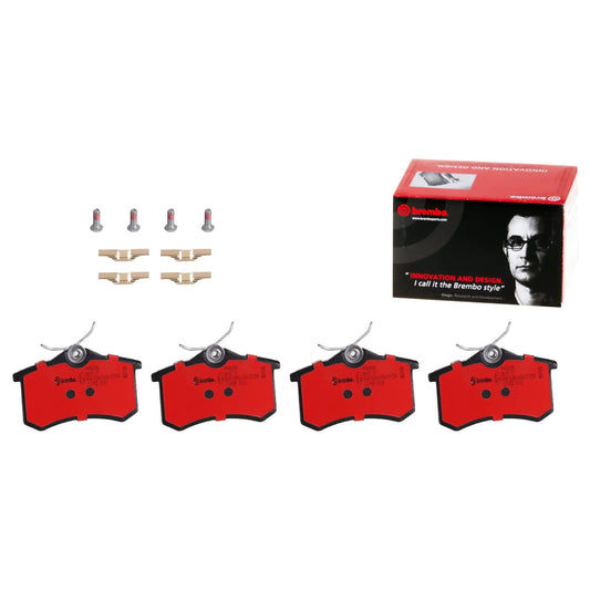 Brembo REAR Brake Pad Set For Volkswagen: Golf (MK4, MK5, MK6)