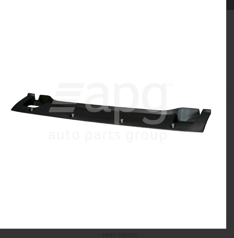 GENUINE FRONT BUMPER BAR MOULD APRON FOR Nissan Navara D23 4/2015-4/2019 CENTER