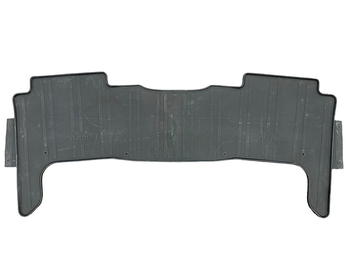 GENUINE REAR RUBBER FLOOR MAT FOR NISSAN PATROL Y62 Y-62