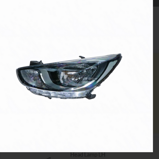 GENUINE LEFT HEADLIGHT LAMP FOR Hyundai Accent 7/2011-10/2013 Premium