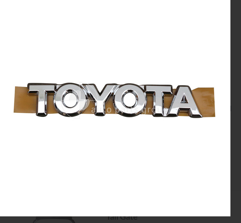 GENUINE REAR LIFT GATE BADGE EMBLEM FOR TOYOTA ECHO HATCH 3/1999-12/2002