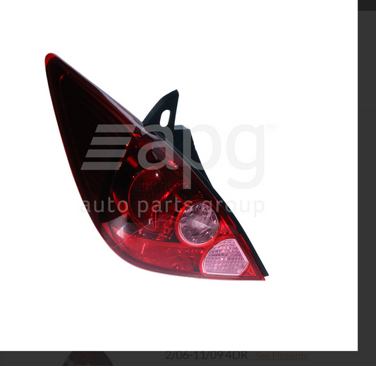 NEW LEFT TAIL LIGHT REAR LAMP FOR NISSAN TIIDA C11 2/2006-11/2009 5-DOOR