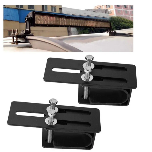 Factory Roof Rail LIGHT MOUNTING KIT BRACKET SET FOR SIDE RAIL ROOF RACK
