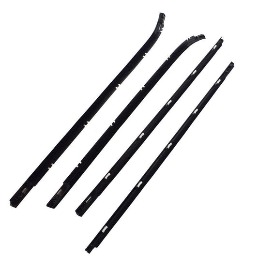 4-pcs DOOR Weatherstrip Moulding Trims For Hyundai I30 FD Hatch 2007-2012