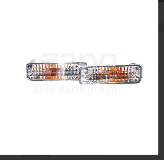 NEW X-2 FRONT BAR LIGHT FOR TOYOTA HILUX 9/1988-8/1997 PAIR