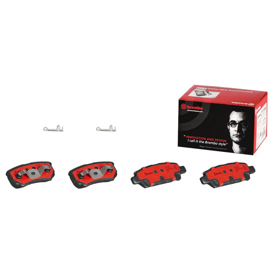 Brembo REAR Brake Pad Set For Mitsubishi Lancer: CG, CH, CJ, CY, CF 2005 to 2017