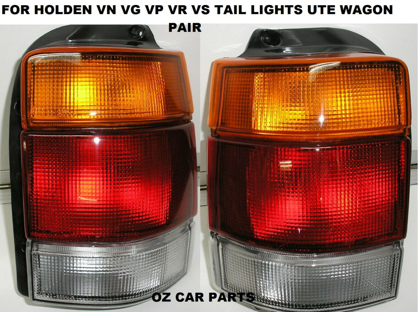 REAR LAMP FOR HOLDEN COMMODORE VR VS STATION WAGON UTE TAIL LIGHTS PAIR NEW X2