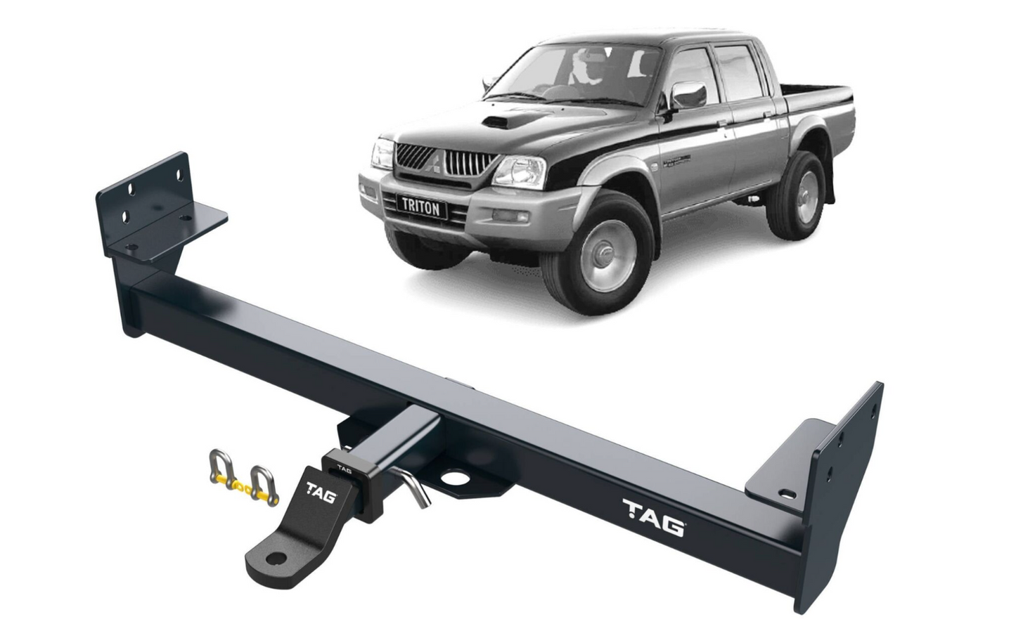 TAG Heavy Duty Towbar for Mitsubishi Triton (03/1986 - 12/2006)
