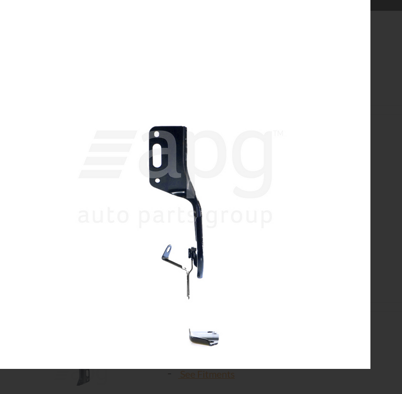 GENUINE NEW RIGHT SIDE BONNET HINGE FOR HONDA HRV 2/2019-2/2022 WAGON HR-V