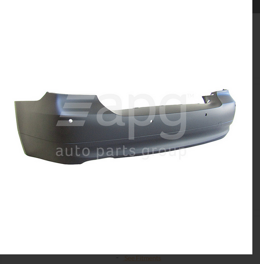 NEW REAR BAR COVER BUMPER FOR BMW E90 3/2005-3/2007 SEDAN WITH SENSOR TYPE