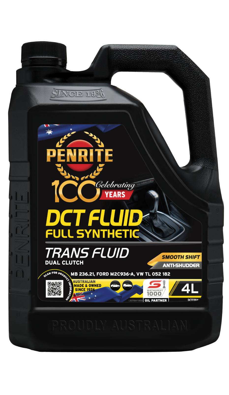 4-Litre-Gearbox transmission oil PENRITE DCTF004  DCT FLUID Full Synthetic Amber