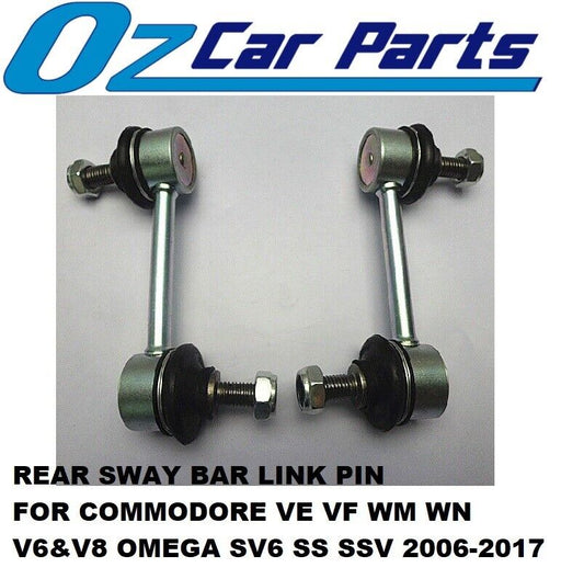 PAIR OF REAR SWAY BAR LINKS FOR HOLDEN COMMODORE VE WM VF WN V6 & V8 2006-2017