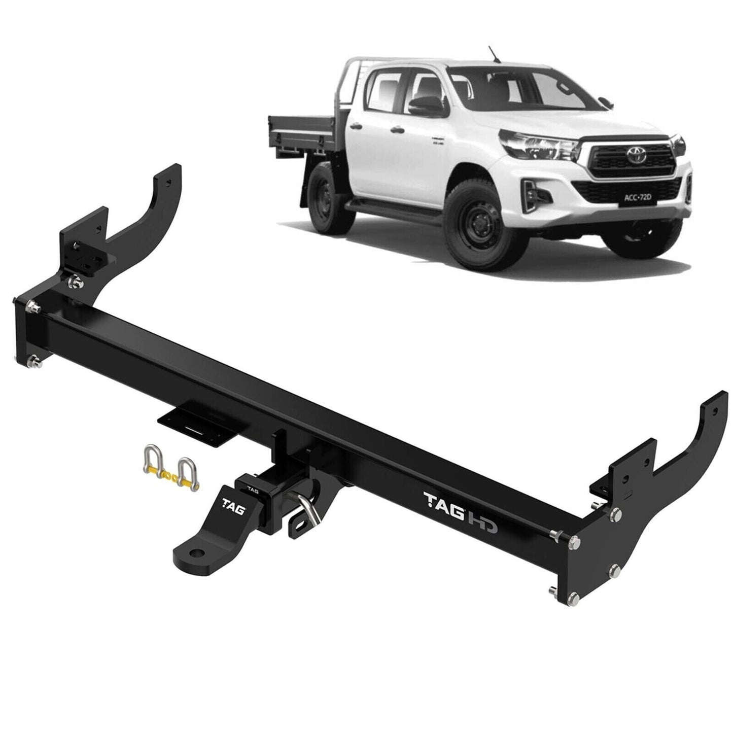 TAG Heavy Duty Towbar for Toyota Hilux (01/2005-on), Toyota Hilux(10/2015 ) -Kit