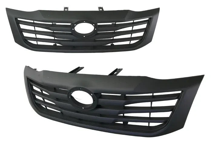 NEW FRONT BAR GRILLE FOR Toyota Hilux GGN/TGN/KUN Front Grille Black 2011â€“2015