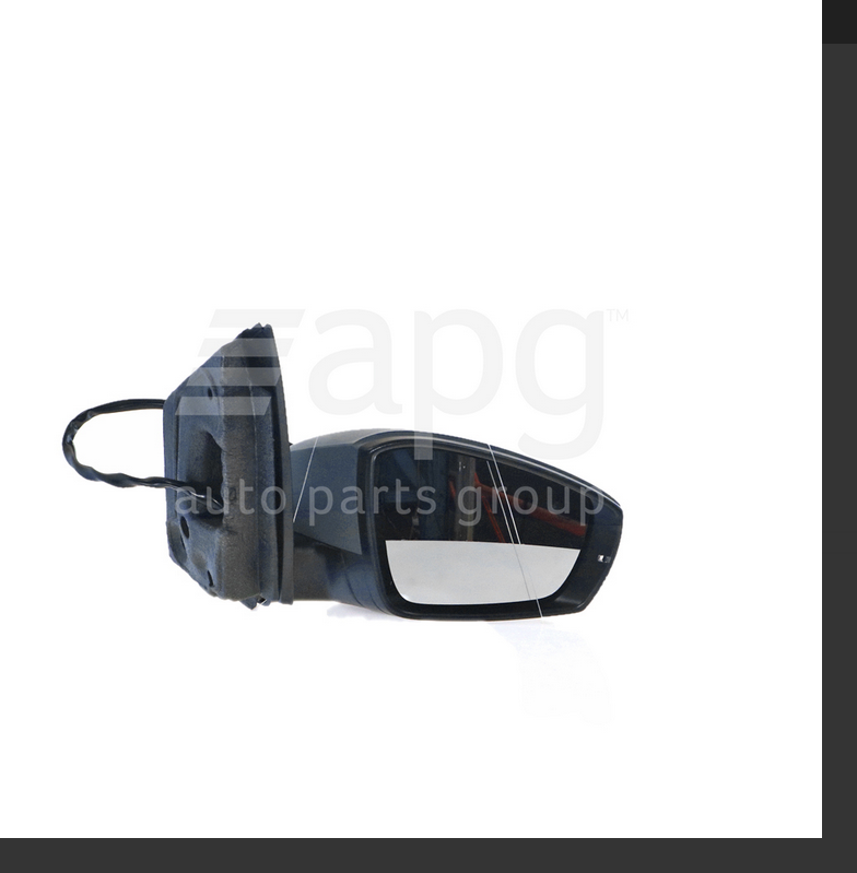 NEW DRIVER RIGHT DOOR MIRROR FOR Volkswagen Polo 6R 5/2010-7/2014 HEATED