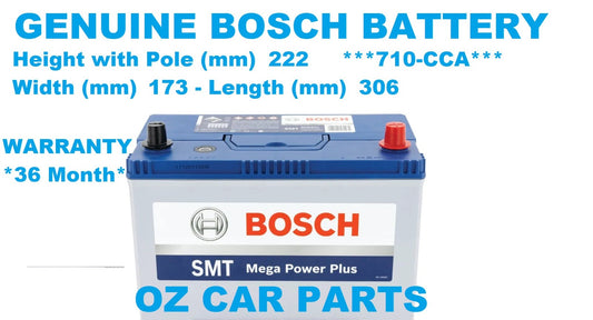 GENUINE BOSCH BATTERY FOR SMT MEGA POWER PLUS WARRANTY-36 Month