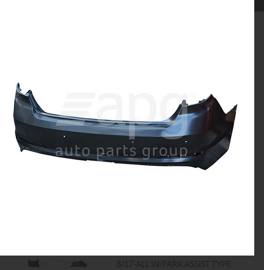 GENUINE REAR BUMPER BAR FOR HYUNDAI SONATA 1/2015-8/2017 ALL