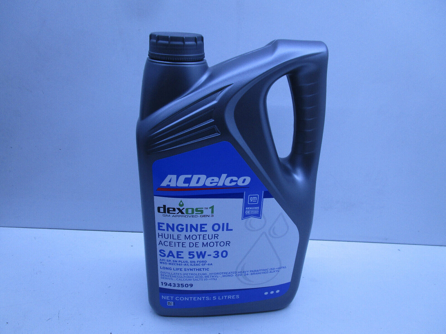 GENUINE 5W-30 DEXOS 1 ENGINE OIL FOR TOYOTA PRADO KDJ150R 11/2009-8/2015