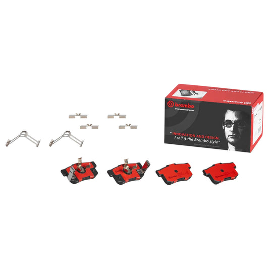 Brembo REAR Brake Pad Set For Honda Accord Euro (CU2 - 2.4L, 2008â€“2015)