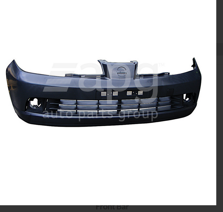 NEW FRONT BAR COVER FOR NISSAN TIIDA C11 2/2006-11/2009