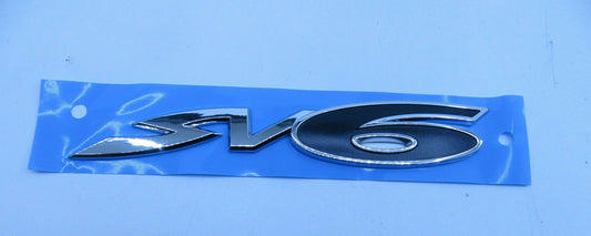 SV6 BADGE GENUINE HOLDEN VZ SEDAN UTE WAGON MODELS SV6 EMPLEM NEW