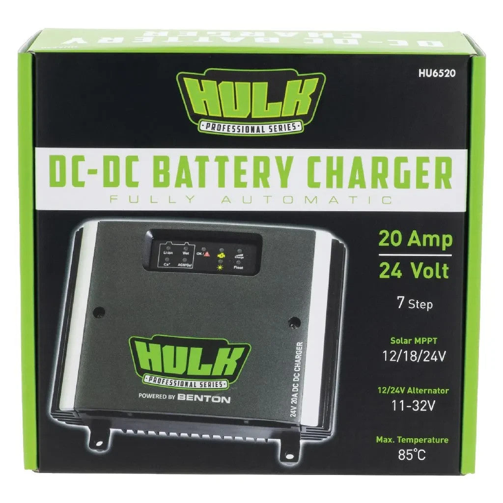 NEW HEAVY DUTY Professional DC - DC Battery Charger 24V 20amp